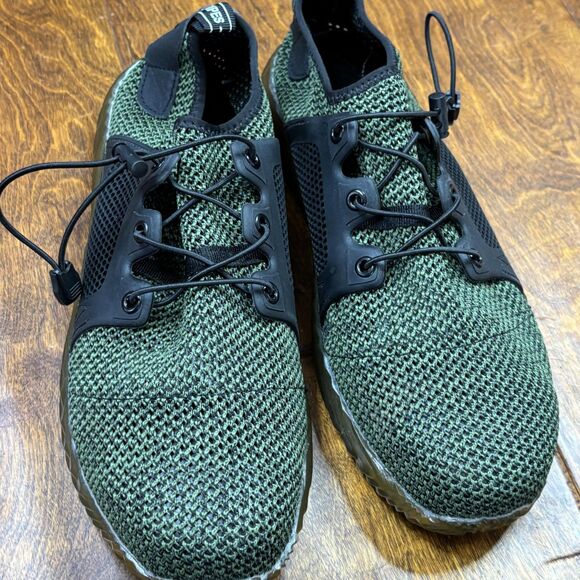 Adidas Shoes Mens Size 13 Green Mesh Low‎ Top Sneakers Die Weltmarke Steel Toe main image 4